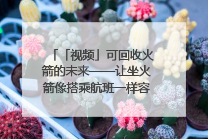 「视频」可回收火箭的未来——让坐火箭像搭乘航班一样容易｜路演记