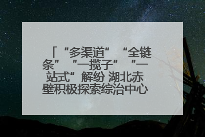 “多渠道”“全链条”“一揽子”“一站式”解纷 湖北赤壁积极探索综治中心规范化建设新路子