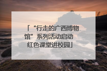“行走的广西博物馆”系列活动启动 红色课堂进校园