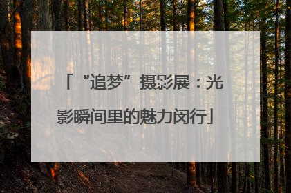 “追梦”摄影展：光影瞬间里的魅力闵行