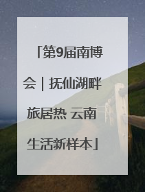 第9届南博会｜抚仙湖畔旅居热 云南生活新样本