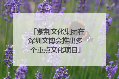 紫荆文化集团在深圳文博会推出多个重点文化项目