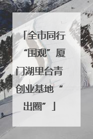 全市同行“围观”厦门湖里台青创业基地“出圈”