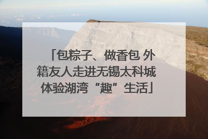 包粽子、做香包 外籍友人走进无锡太科城体验湖湾“趣”生活