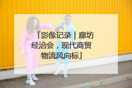 影像记录｜廊坊经洽会，现代商贸物流风向标