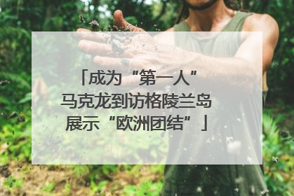 成为“第一人” 马克龙到访格陵兰岛展示“欧洲团结”