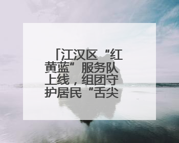 江汉区“红黄蓝”服务队上线，组团守护居民“舌尖上的安全”