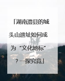 湖南澧县的城头山遗址如何成为“文化地标”？一探究竟