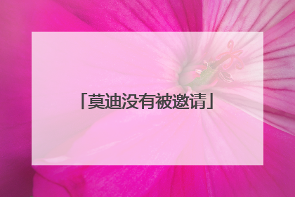 莫迪没有被邀请