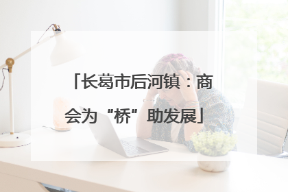 长葛市后河镇：商会为“桥”助发展