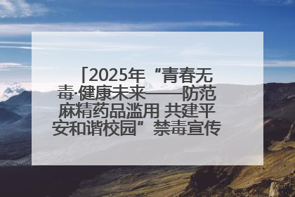 2025年“青春无毒·健康未来——防范麻精药品滥用 共建平安和谐校园”禁毒宣传专题活动在咸宁举行