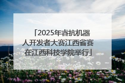 2025年睿抗机器人开发者大赛江西省赛在江西科技学院举行