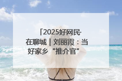 2025好网民·在聊城｜刘丽霞：当好家乡“推介官” 秀出乡村新风貌